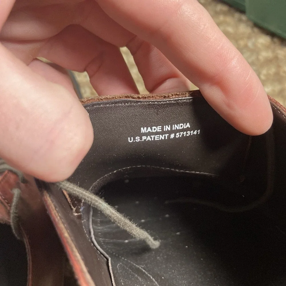 Cole Haan Brown Leather Shoe Air Dress Shoes Mens Sz 11 M‎